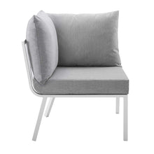 Load image into Gallery viewer, Riverside 4 Piece Outdoor Patio Aluminum Sectional by Modway
