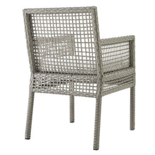 Load image into Gallery viewer, Aura Outdoor Patio Wicker Rattan Dining Armchair Set of 2 by Modway
