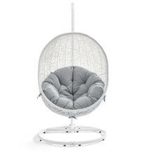 Load image into Gallery viewer, Hide Outdoor Patio Sunbrella¨ Swing Chair With Stand by Modway
