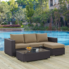 Load image into Gallery viewer, Convene 3 Piece Outdoor Patio Sofa Set by Modway

