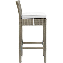Load image into Gallery viewer, Conduit Outdoor Patio Wicker Rattan Bar Stool Set of 2 by Modway
