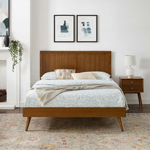 Load image into Gallery viewer, Alana Wood Twin Platform Bed With Splayed Legs by Modway
