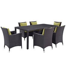 Load image into Gallery viewer, Convene 7 Piece Outdoor Patio Dining Set by Modway
