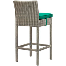 Load image into Gallery viewer, Conduit Outdoor Patio Wicker Rattan Bar Stool Set of 4 by Modway
