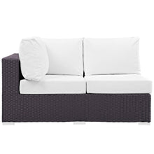 Load image into Gallery viewer, Convene Outdoor Patio Left Arm Loveseat by Modway

