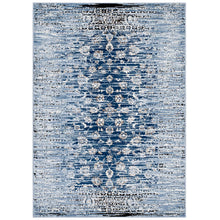 Load image into Gallery viewer, Chiara Distressed Floral Lattice Contemporary 5x8 Area Rug by Modway
