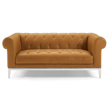 Load image into Gallery viewer, Idyll Tufted Button Upholstered Leather Chesterfield Loveseat by Modway
