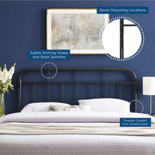 Load image into Gallery viewer, Alessia Metal Queen Headboard by Modway
