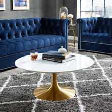 Load image into Gallery viewer, Lippa 36&quot; Round Wood Coffee Table by Modway
