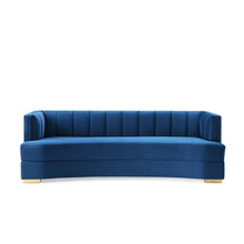 Load image into Gallery viewer, Encompass Channel Tufted Performance Velvet Curved Sofa by Modway
