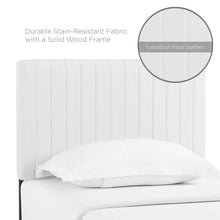 Load image into Gallery viewer, Keira Faux Leather Twin Headboard by Modway
