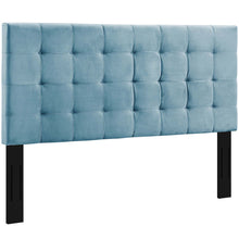 Load image into Gallery viewer, Paisley Tufted Upholstered Performance Velvet Full / Queen Headboard by Modway
