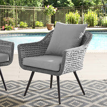 Load image into Gallery viewer, Endeavor Outdoor Patio Wicker Rattan Armchair by Modway
