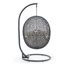 Load image into Gallery viewer, Hide Outdoor Patio Sunbrella¨ Swing Chair With Stand by Modway
