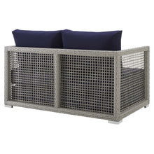 Load image into Gallery viewer, Aura Outdoor Patio Wicker Rattan Loveseat by Modway
