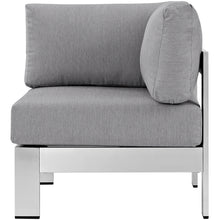 Load image into Gallery viewer, Shore Outdoor Patio Aluminum Corner Sofa by Modway
