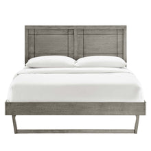 Load image into Gallery viewer, Marlee Wood King Platform Bed With Angular Frame by Modway
