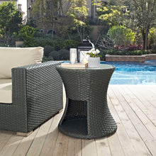 Load image into Gallery viewer, Sojourn Round Outdoor Patio Side Table by Modway
