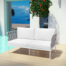 Load image into Gallery viewer, Harmony Outdoor Patio Aluminum Loveseat by Modway
