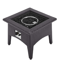 Load image into Gallery viewer, Convene 3 Piece Set Outdoor Patio with Fire Pit by Modway
