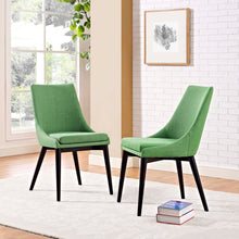 Load image into Gallery viewer, Viscount Fabric Dining Side Chair Set of 2 by Modway
