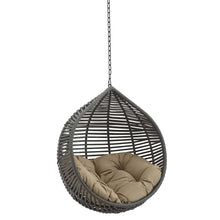 Load image into Gallery viewer, Garner Teardrop Outdoor Patio Swing Chair Without Stand by Modway
