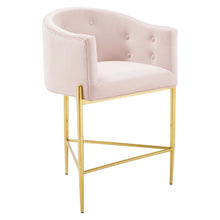 Load image into Gallery viewer, Savour Tufted Performance Velvet Counter Stool Set of 2 by Modway
