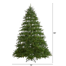 Load image into Gallery viewer, 9&#39; Colorado Mountain Pine Artificial Christmas Tree with 650 Clear Lights
