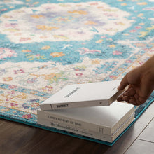 Load image into Gallery viewer, Success Anisah Distressed Floral Vintage Medallion 8x10 Area Rug by Modway
