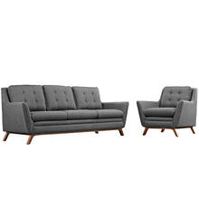 Load image into Gallery viewer, Beguile Upholstered Fabric Living Room Set Set of 2 by Modway
