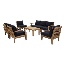 Load image into Gallery viewer, Marina 8 Piece Outdoor Patio Teak Set by Modway
