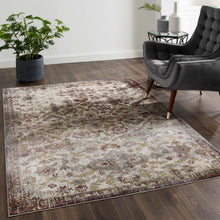 Load image into Gallery viewer, Success Kaede Distressed Vintage Floral Moroccan Trellis 5x8 Area Rug by Modway
