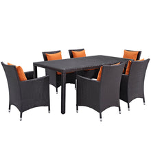 Load image into Gallery viewer, Convene 7 Piece Outdoor Patio Dining Set by Modway

