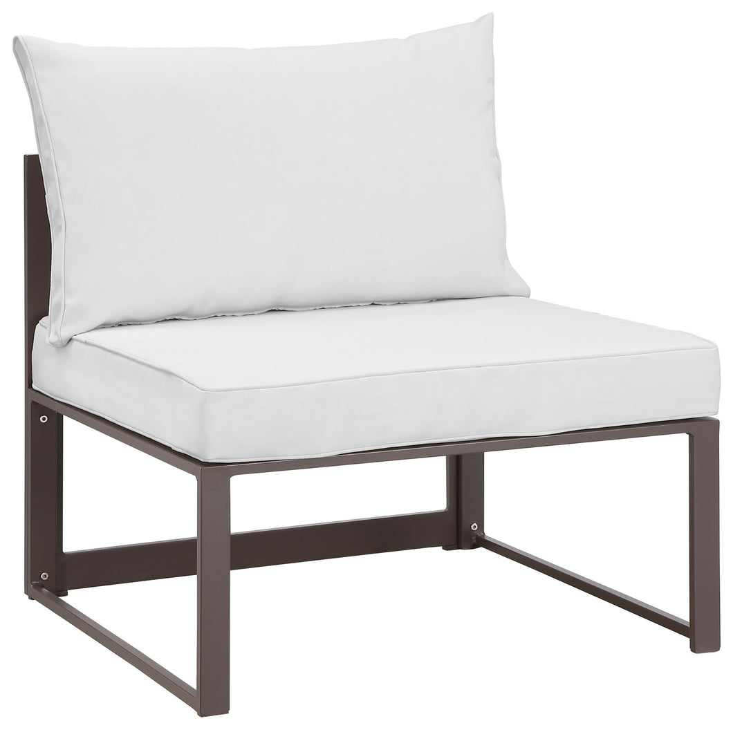 Fortuna Armless Outdoor Patio Chair by Modway