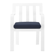 Load image into Gallery viewer, Baxley Stackable Outdoor Patio Aluminum Dining Armchair by Modway
