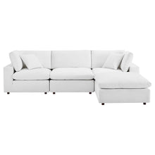 Load image into Gallery viewer, Commix 4-Piece Down Filled Overstuffed Performance Velvet Sectional Sofa by Modway
