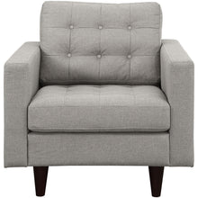 Load image into Gallery viewer, Empress Upholstered Fabric Armchair by Modway
