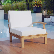 Load image into Gallery viewer, Marina Outdoor Patio Teak Right-Facing Sofa by Modway
