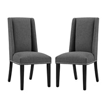 Load image into Gallery viewer, Baron Fabric Dining Chair Set of 2 by Modway
