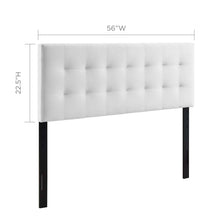 Load image into Gallery viewer, Lily Biscuit Tufted Performance Velvet Full Headboard by Modway
