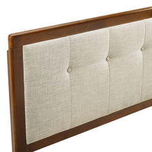 Load image into Gallery viewer, Draper Tufted Fabric and Wood Full Headboard by Modway
