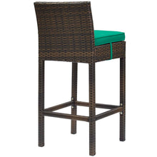 Load image into Gallery viewer, Conduit Outdoor Patio Wicker Rattan Bar Stool in B

