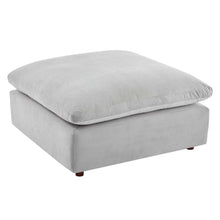 Load image into Gallery viewer, Commix Down Filled Overstuffed Performance Velvet Ottoman by Modway
