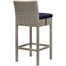Load image into Gallery viewer, Conduit Outdoor Patio Wicker Rattan Bar Stool Set of 2 by Modway
