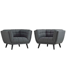Load image into Gallery viewer, Bestow 2 Piece Upholstered Fabric Armchair Set by Modway
