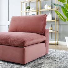 Load image into Gallery viewer, Commix Down Filled Overstuffed Performance Velvet Armless Chair by Modway
