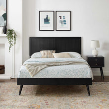 Load image into Gallery viewer, Alana Wood King Platform Bed With Splayed Legs by Modway
