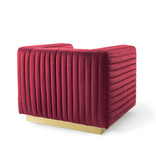 Load image into Gallery viewer, Charisma Channel Tufted Performance Velvet Accent Armchair by Modway
