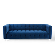 Load image into Gallery viewer, Mesmer Channel Tufted Button Performance Velvet Sofa by Modway
