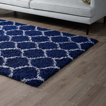 Load image into Gallery viewer, Solvea Moroccan Trellis 5x8 Shag Area Rug by Modway
